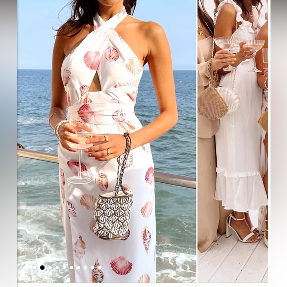 Show Me Your Mumu Adele Halter Maxi Dress - Picture 3 of 9